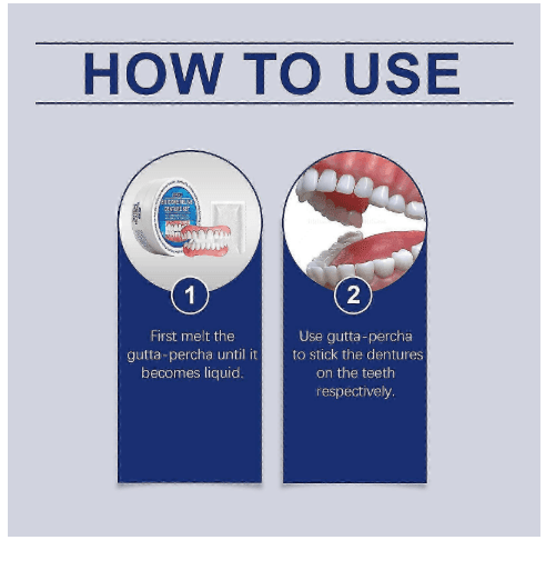 2 Oralhoe Silicone Reline Denture Set Easy to Use 2 Kits (P14K) - Thumbnail 5