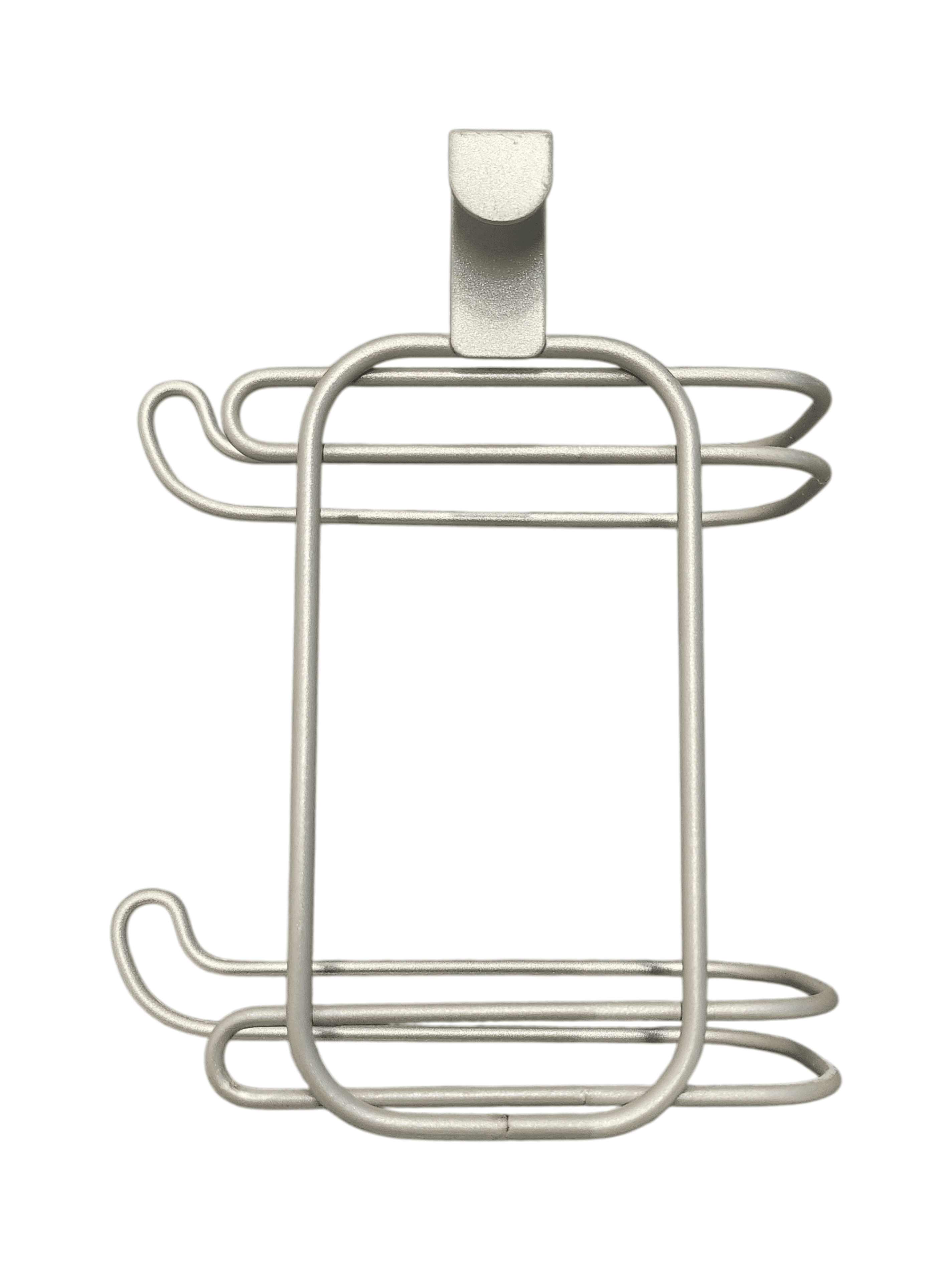Metal Side Mount Double Toilet Paper Holder - Thumbnail 3