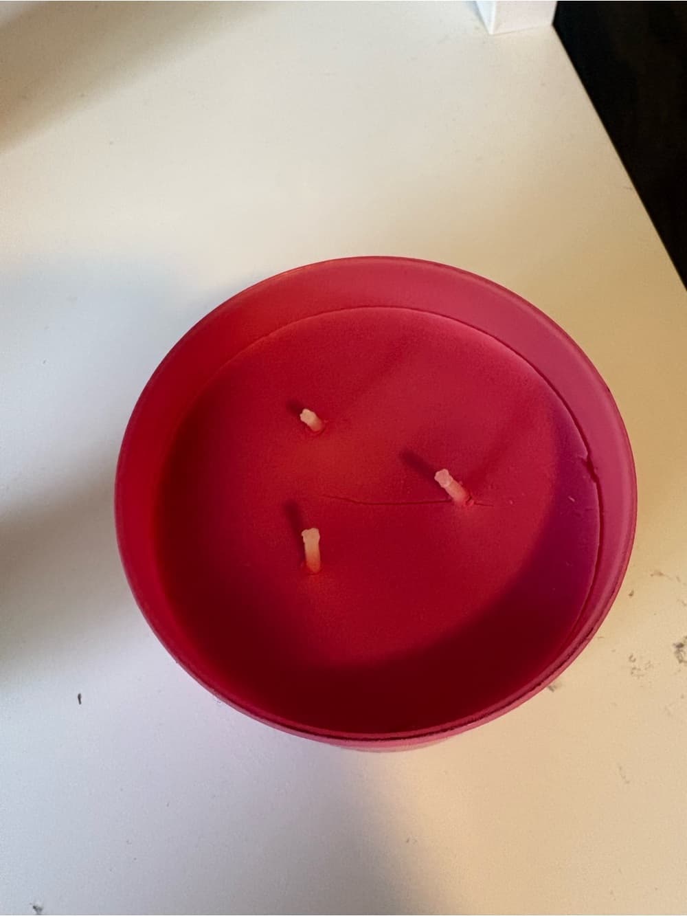 White Barn Pink Crushed Candy Cane Jar Candle with Silver Lid - Thumbnail 2
