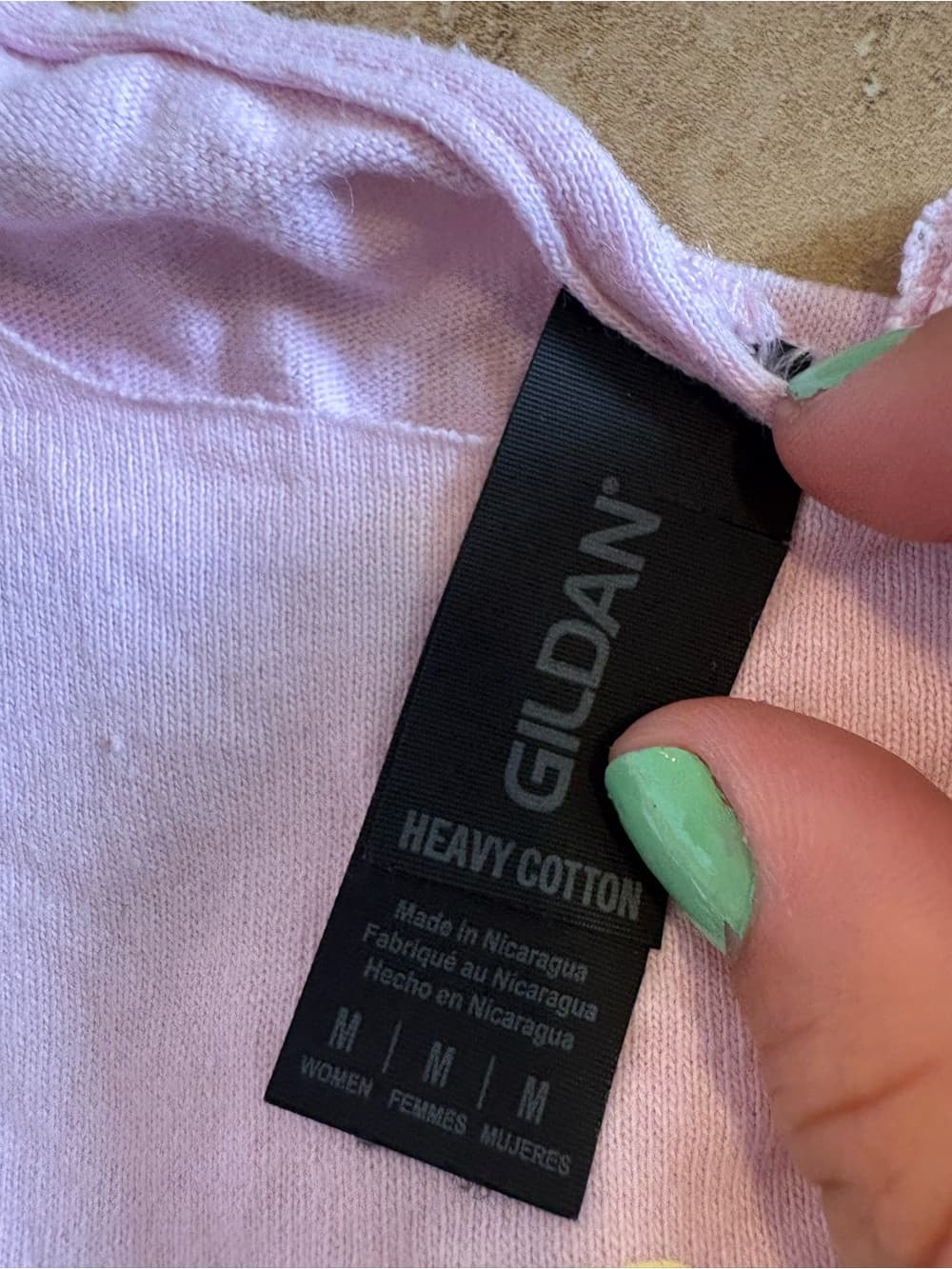 Gildan Pink New Mexico Graphic Tank Top - Thumbnail 2