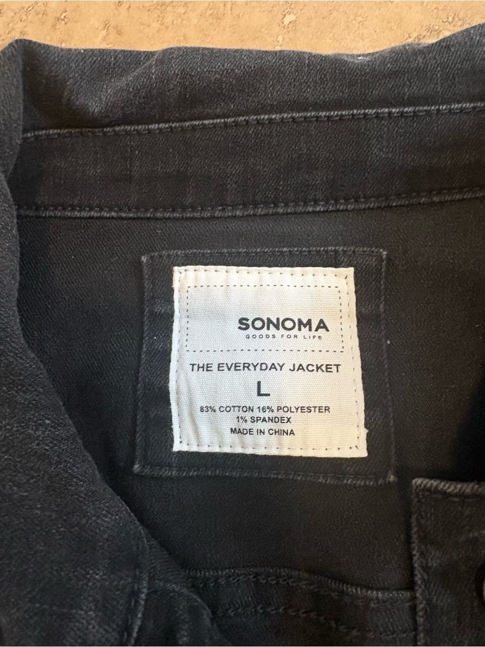 Dark Wash Denim Jacket - Thumbnail 2