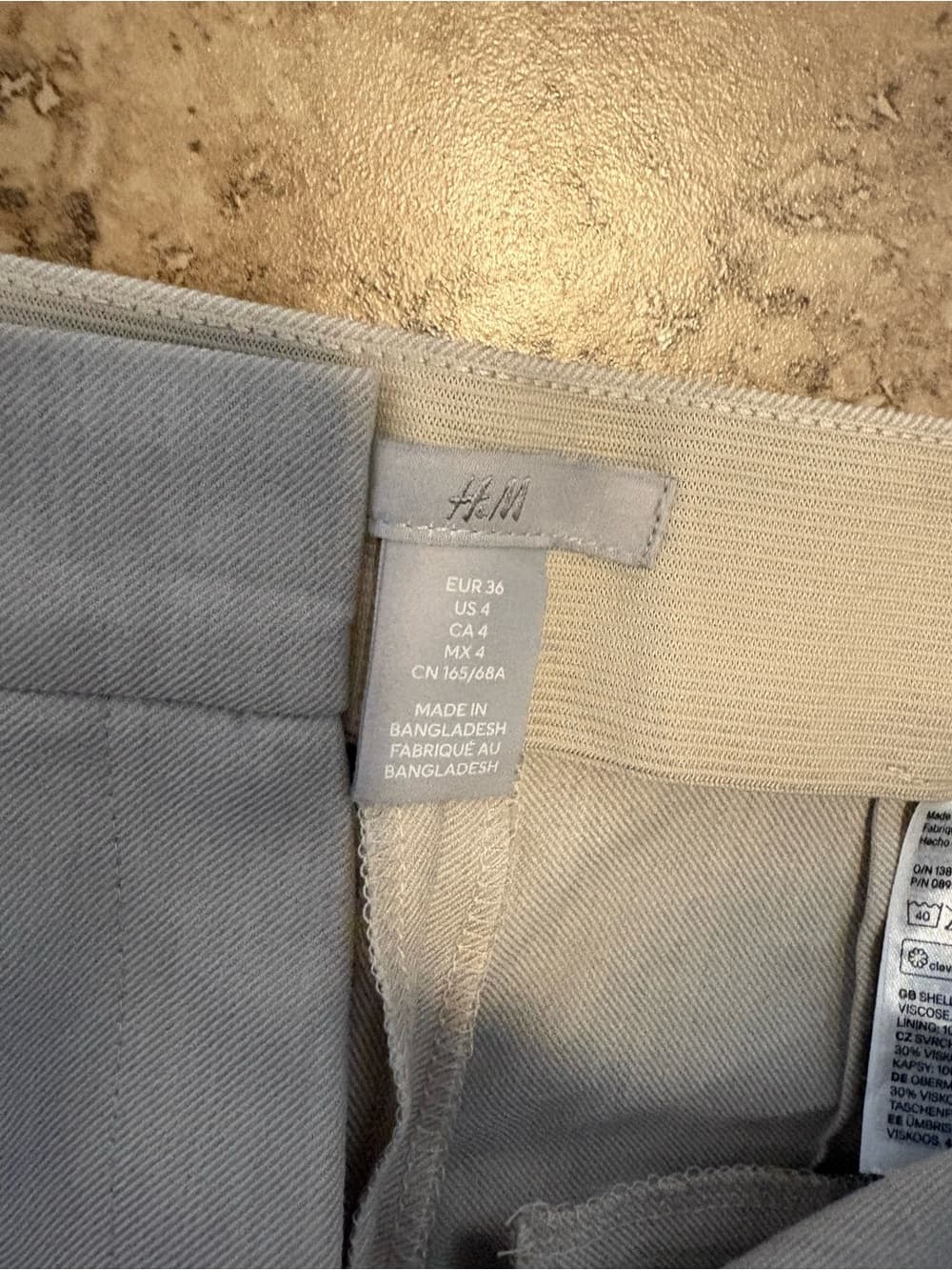 H&M Light Beige Dress Pants - Thumbnail 2