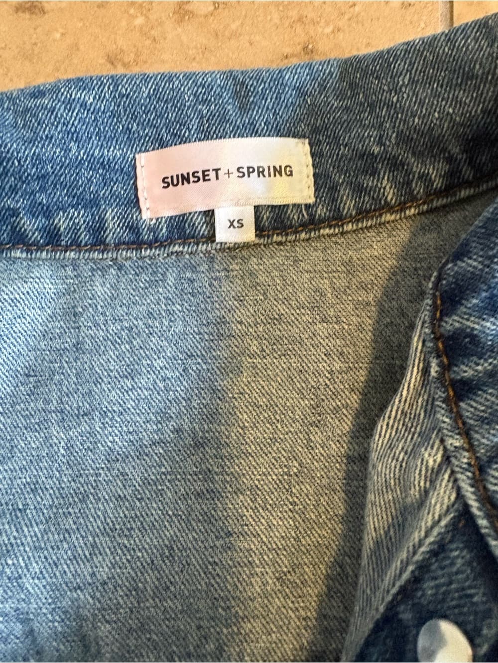 Embroidered Denim Jacket - Thumbnail 3