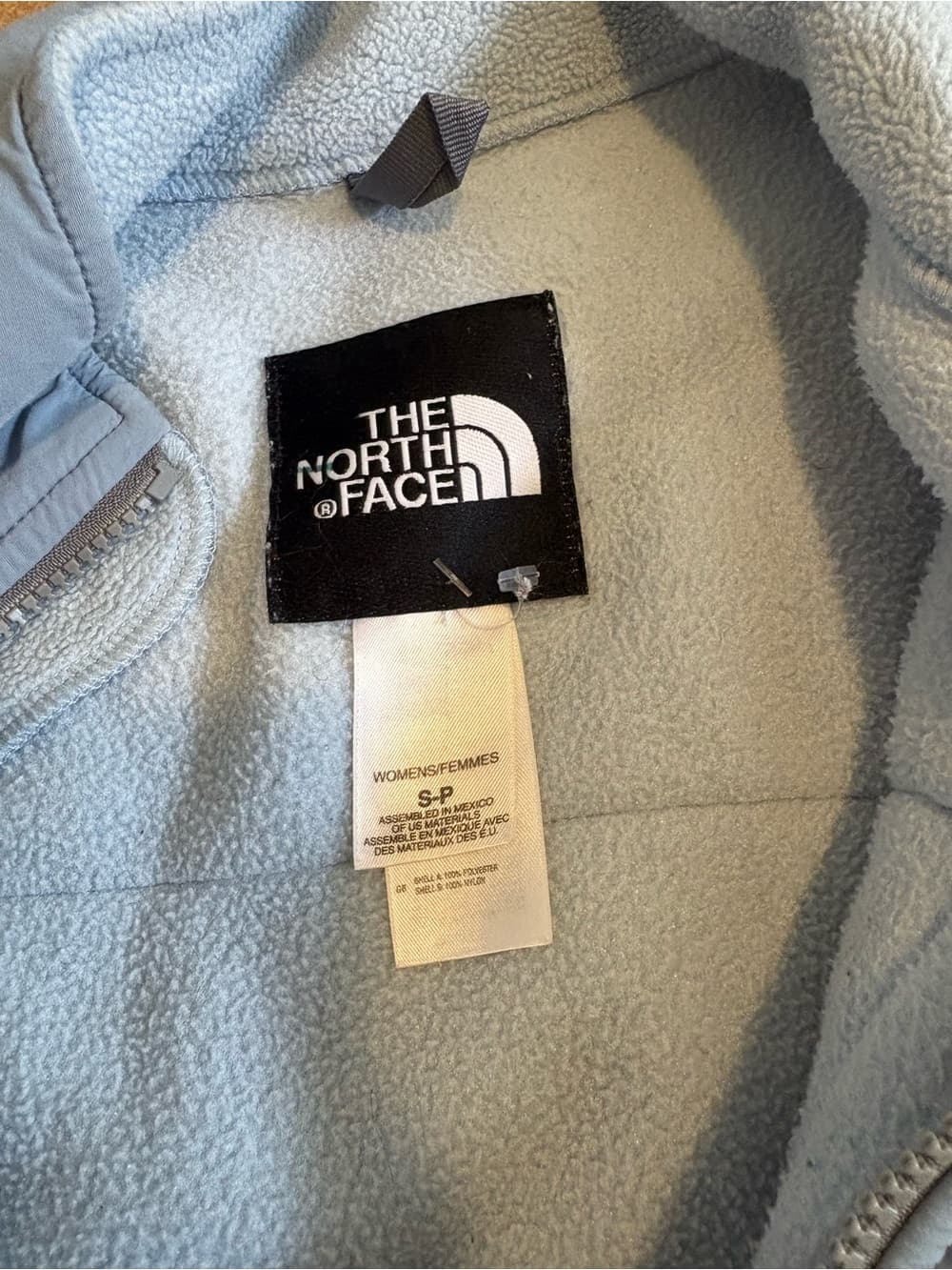 The North Face Pale Blue Women's Fleece Jacket - Thumbnail 3