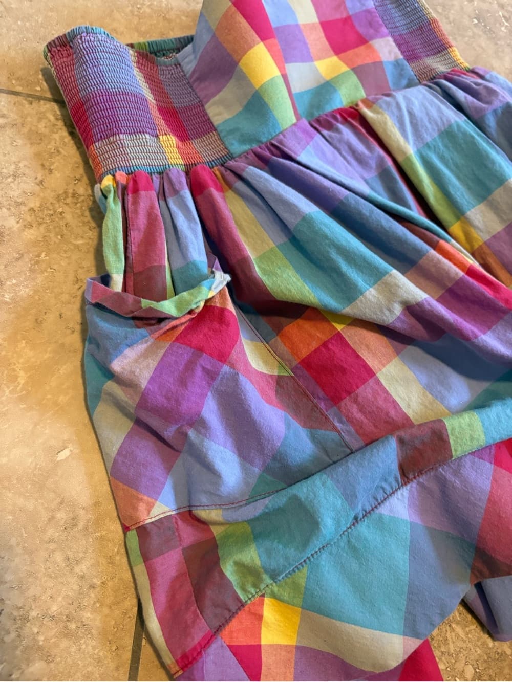 Kimchi Blue Multi-Color Plaid Cotton Mini Skirt - Thumbnail 2