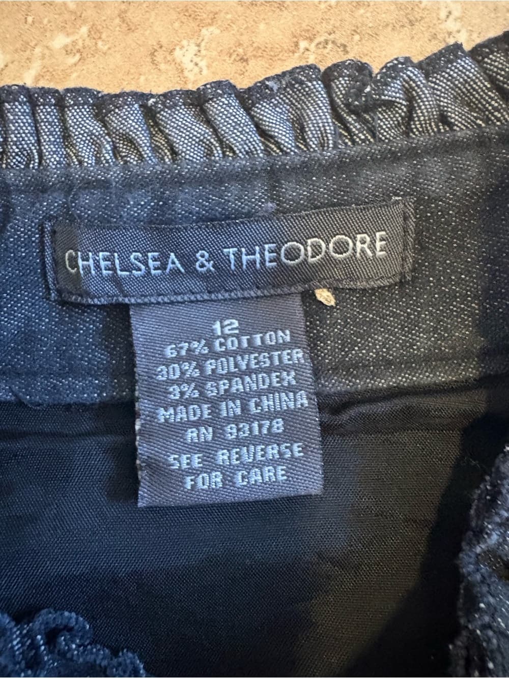 Chelsea & Theodore Black Ruffle-Trim Jacket - Thumbnail 3