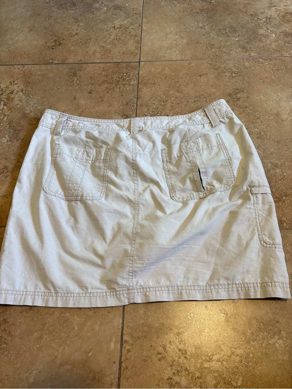Eddie Bauer Cotton Utility Skirt - Thumbnail 2