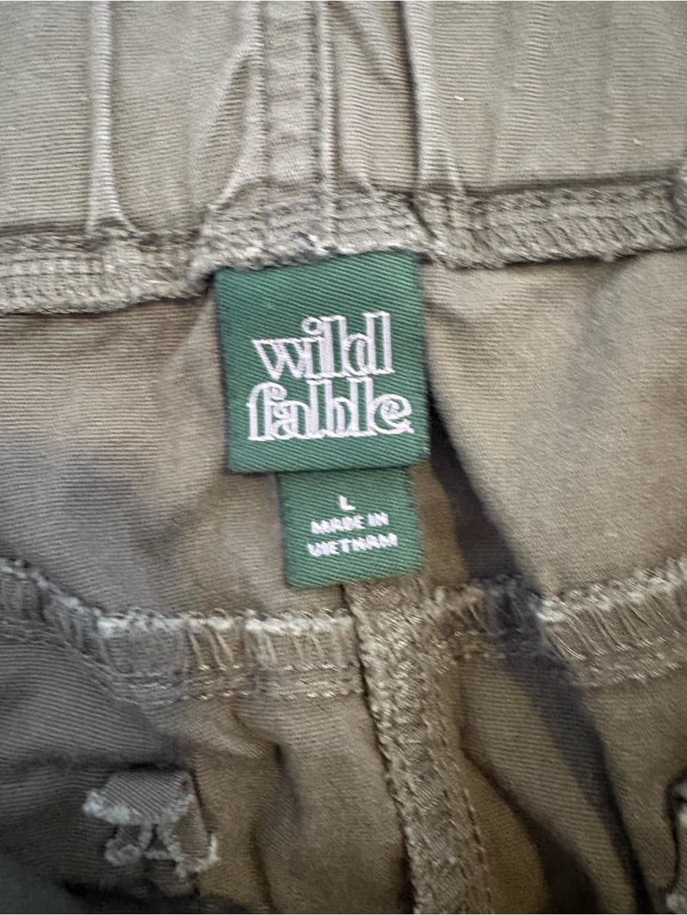 wild fable Olive Green Mini Skirt - Thumbnail 2