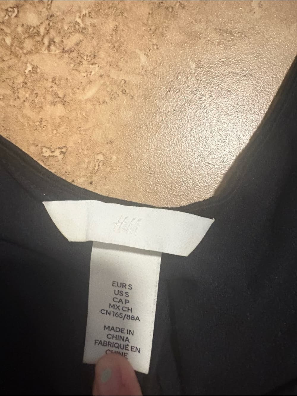 H&M Black Long-Sleeve Women's Tee - Thumbnail 2