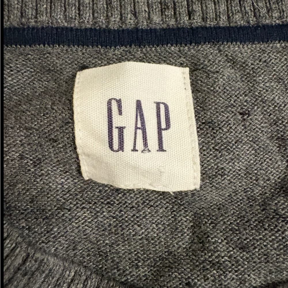 GAP Striped Gray Sweater - Thumbnail 2