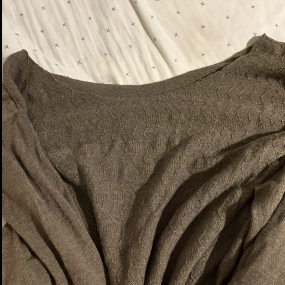 Vintage Brown Sweater - Thumbnail 2