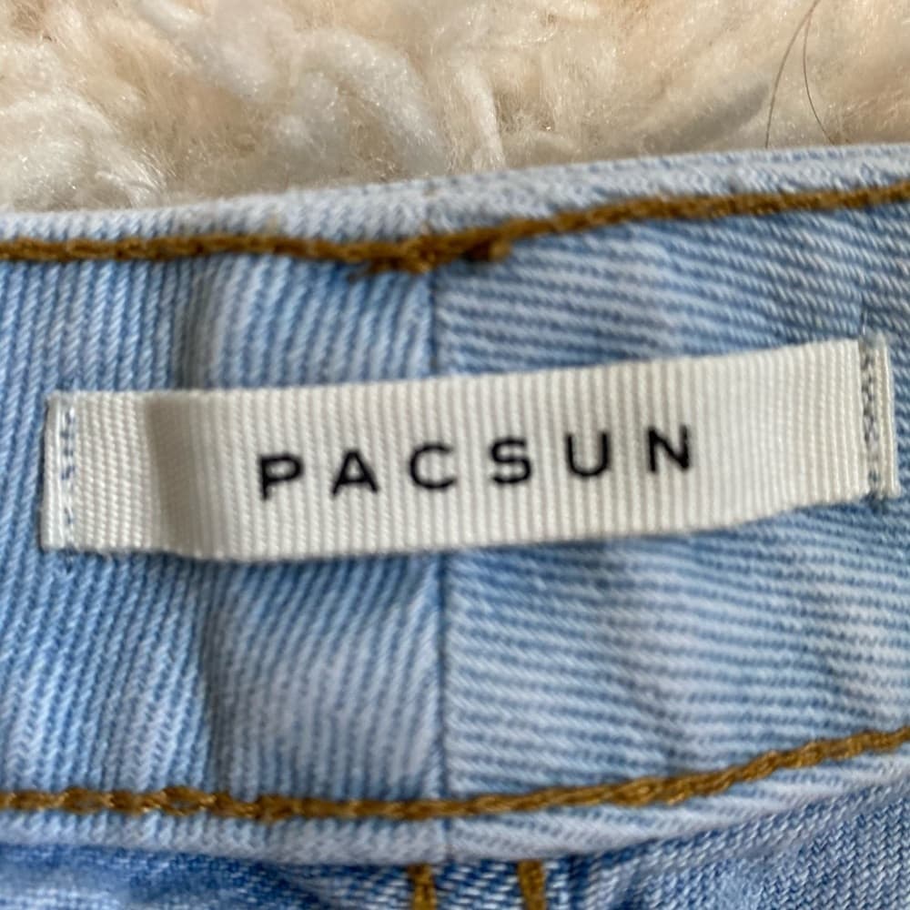 Patchwork denim shorts - Thumbnail 2