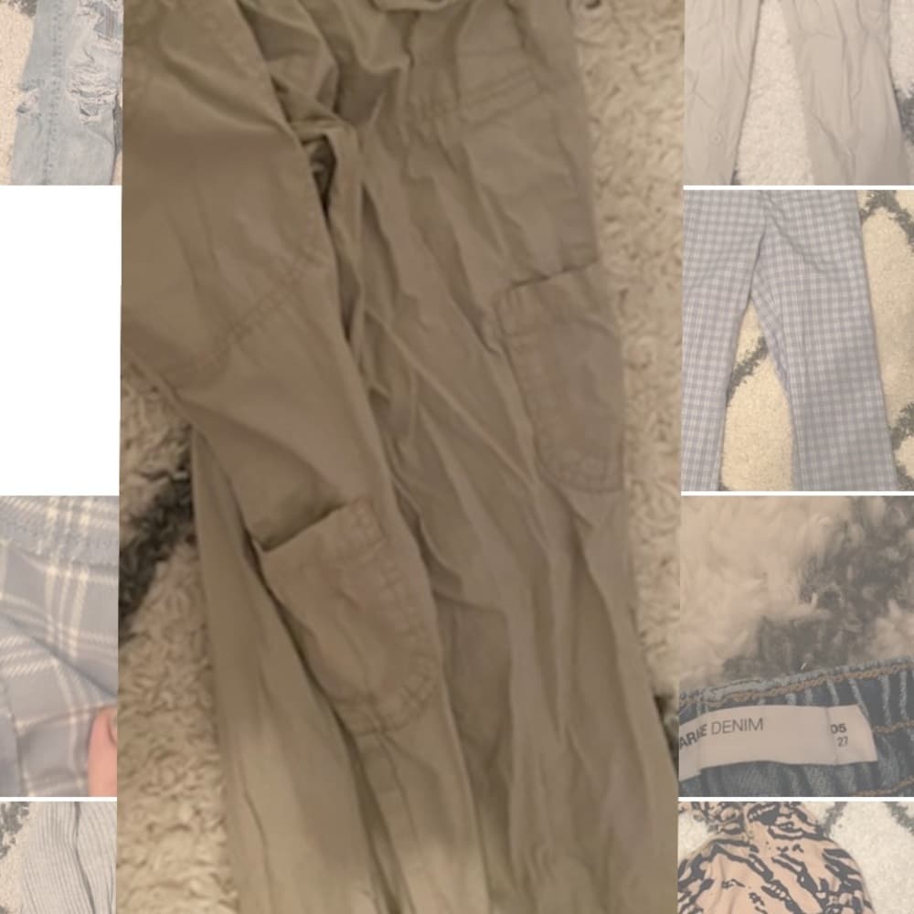 White cargo pants - Thumbnail 2