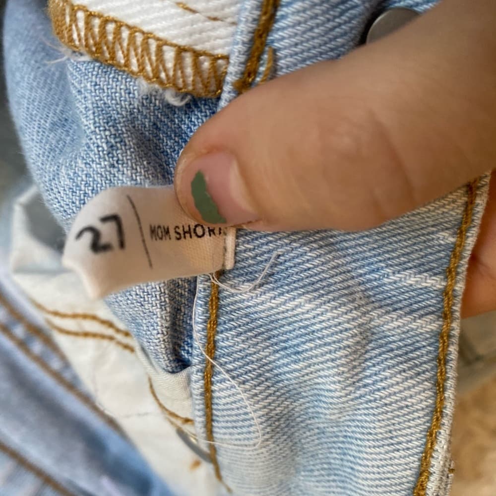 Patchwork denim shorts - Thumbnail 3