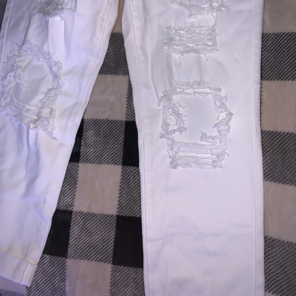 Brand New Pacsun White Mom Jeans - Thumbnail 4