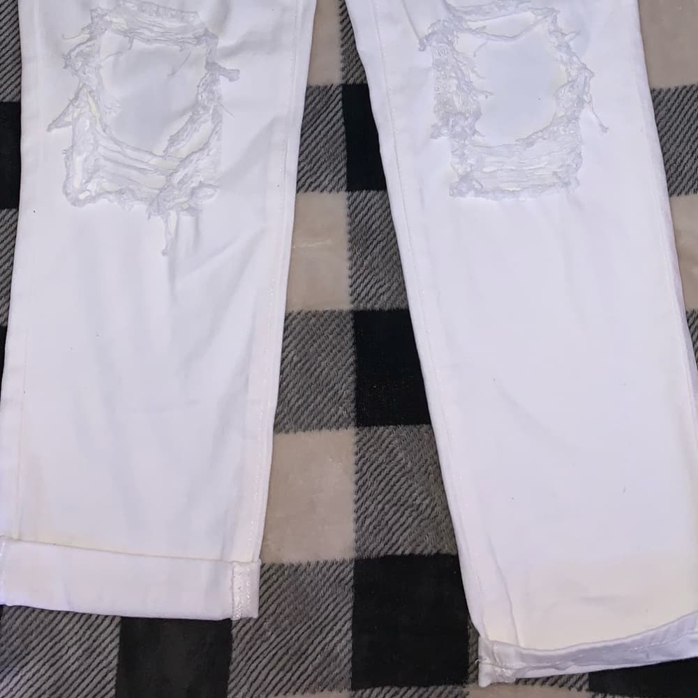Brand New Pacsun White Mom Jeans - Thumbnail 7