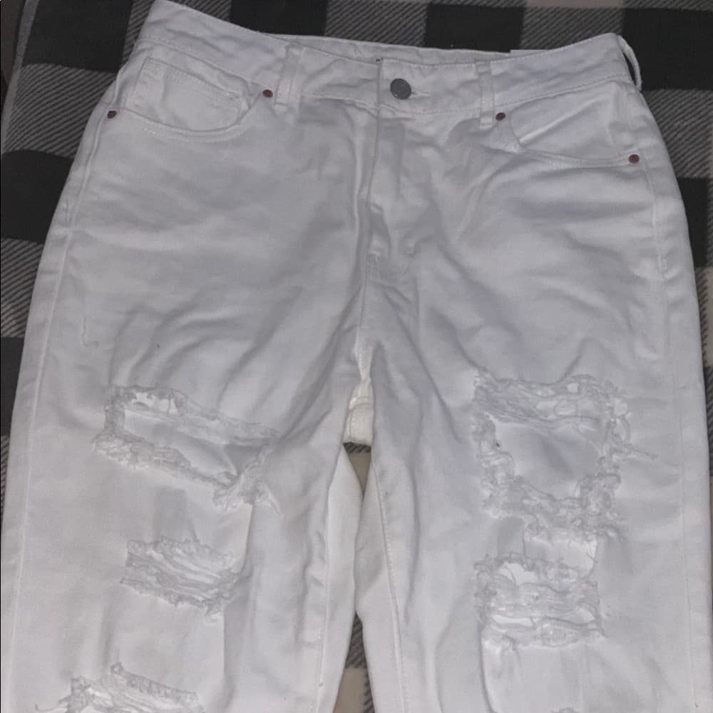 Brand New Pacsun White Mom Jeans - Thumbnail 6