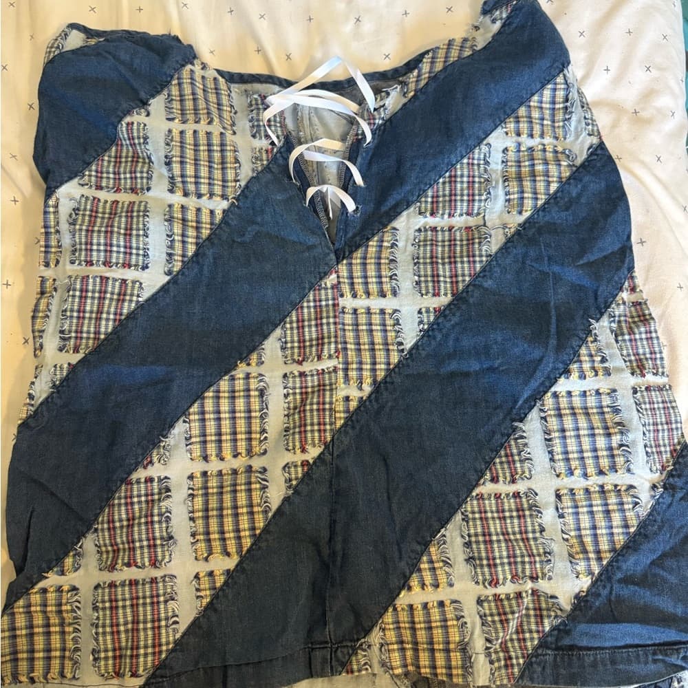 Patchwork Trendy DIY tube top - Thumbnail 2
