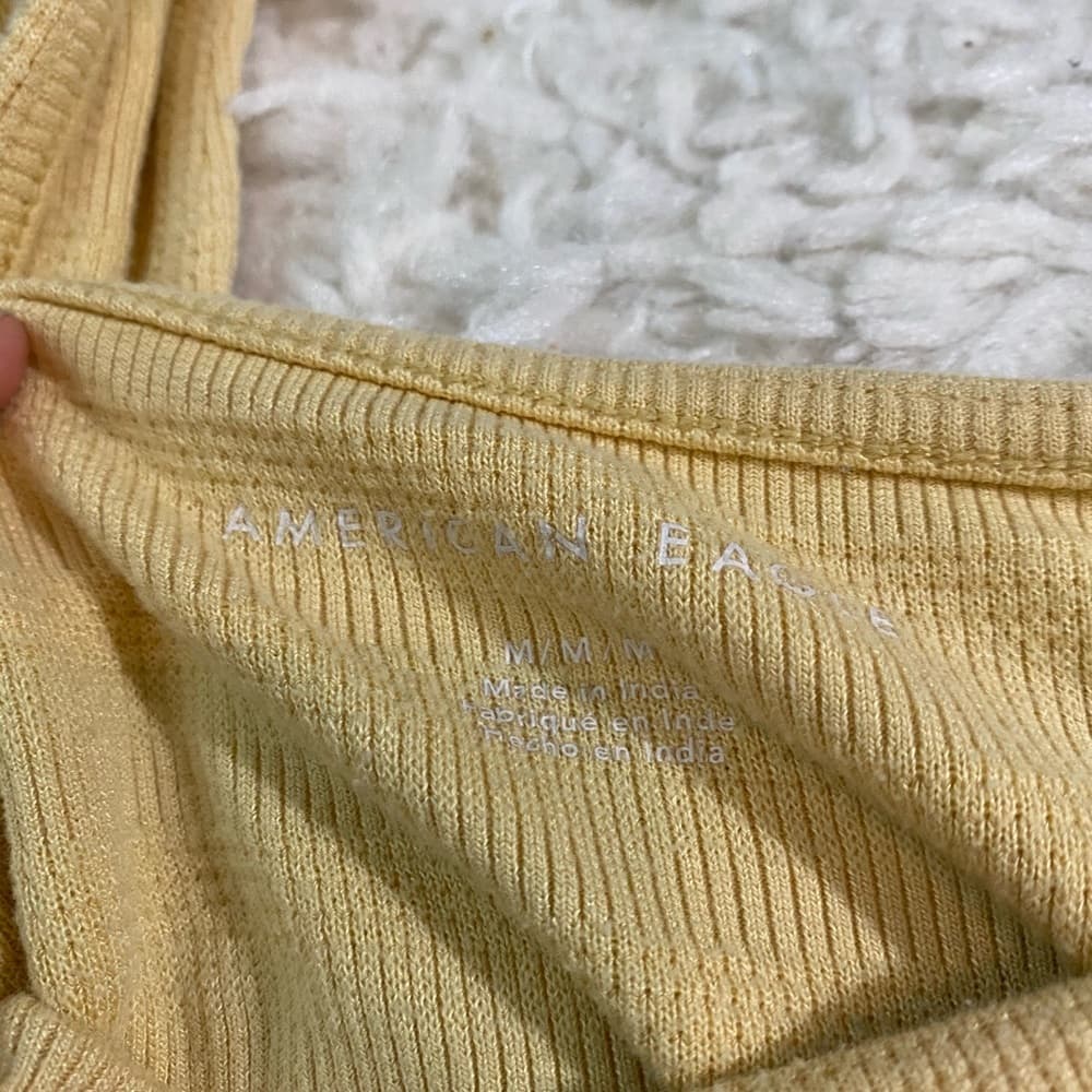 Yellow tank top - Thumbnail 2