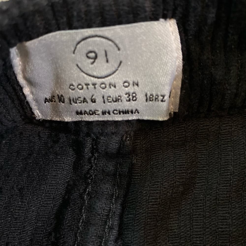 NWT Black denim skirt - Thumbnail 2