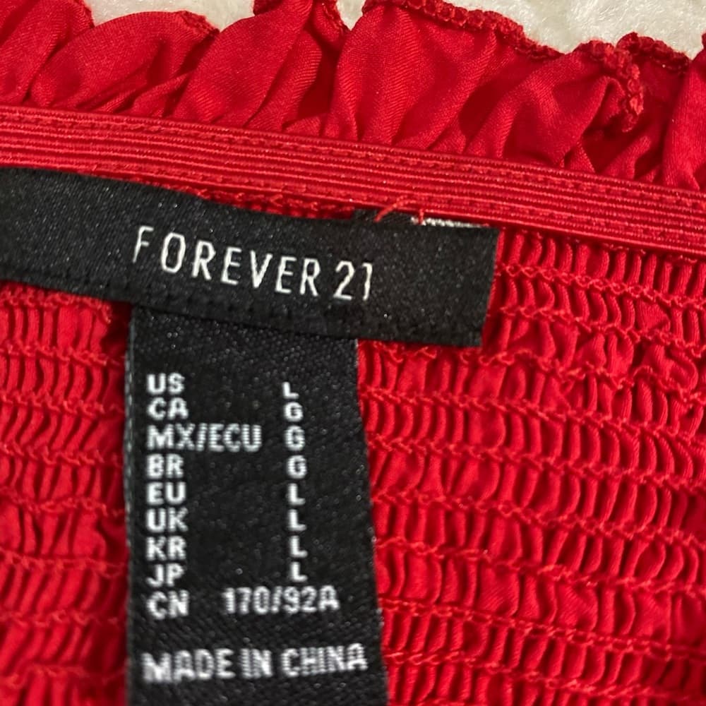 Red tank top - Thumbnail 2