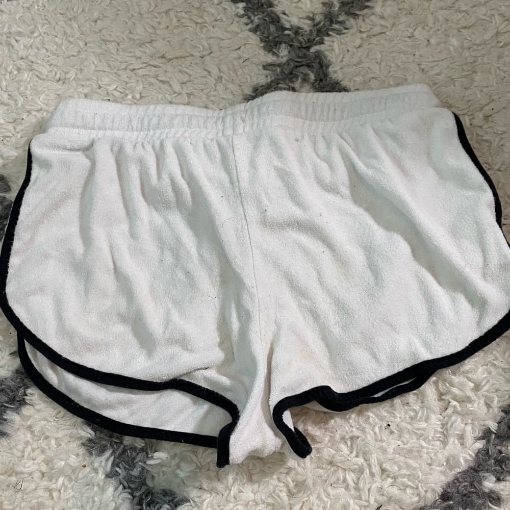 White sweat shorts - Thumbnail 3