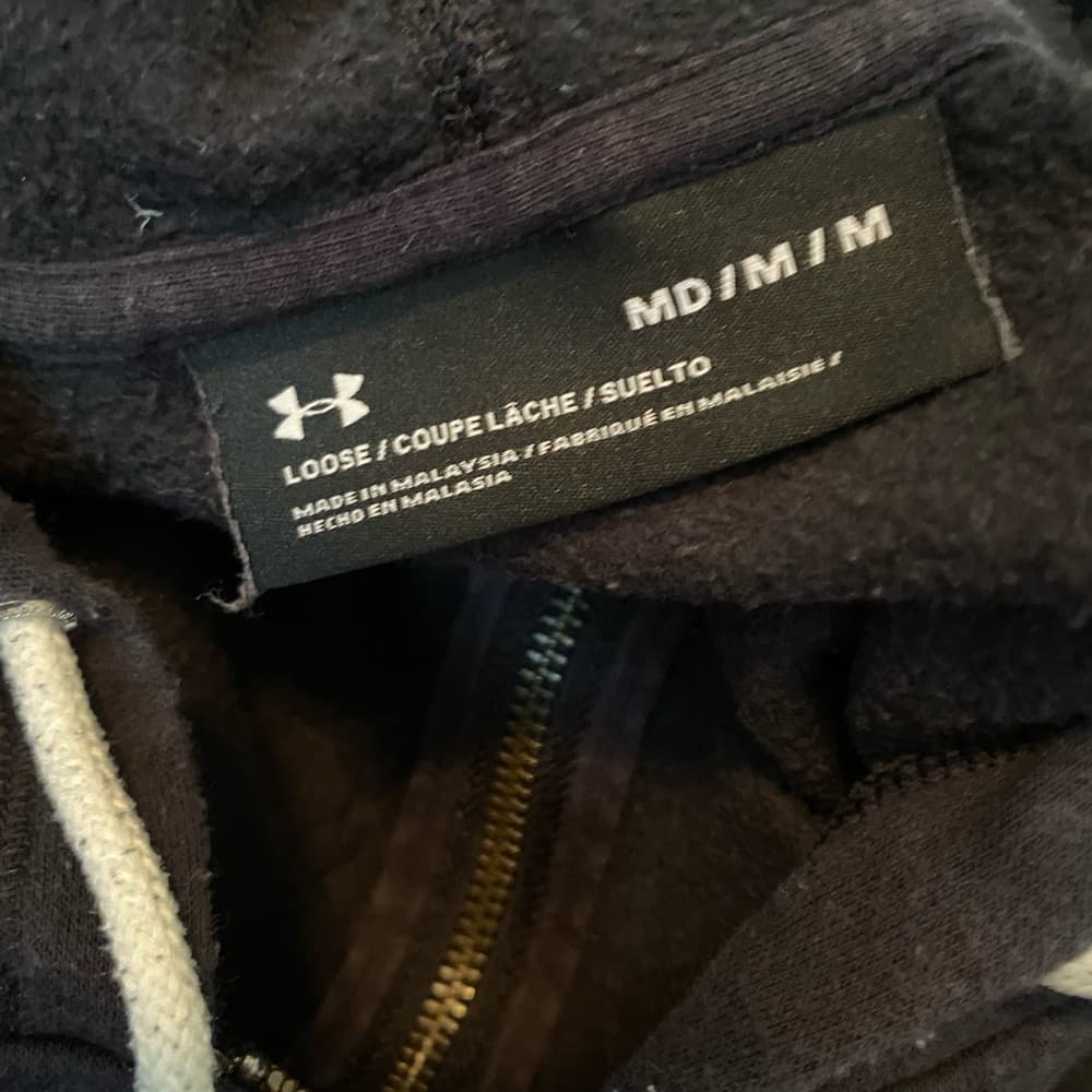Full zip under armor sweatshirt - Thumbnail 2