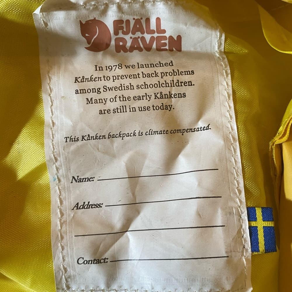 fjallraven kanken backpack - Thumbnail 3