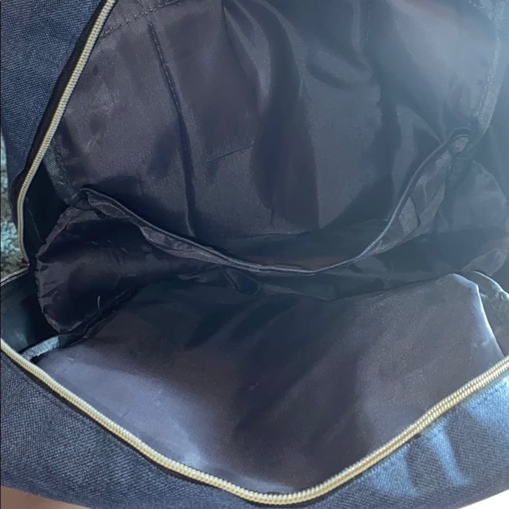 Blue button backpack - Thumbnail 2