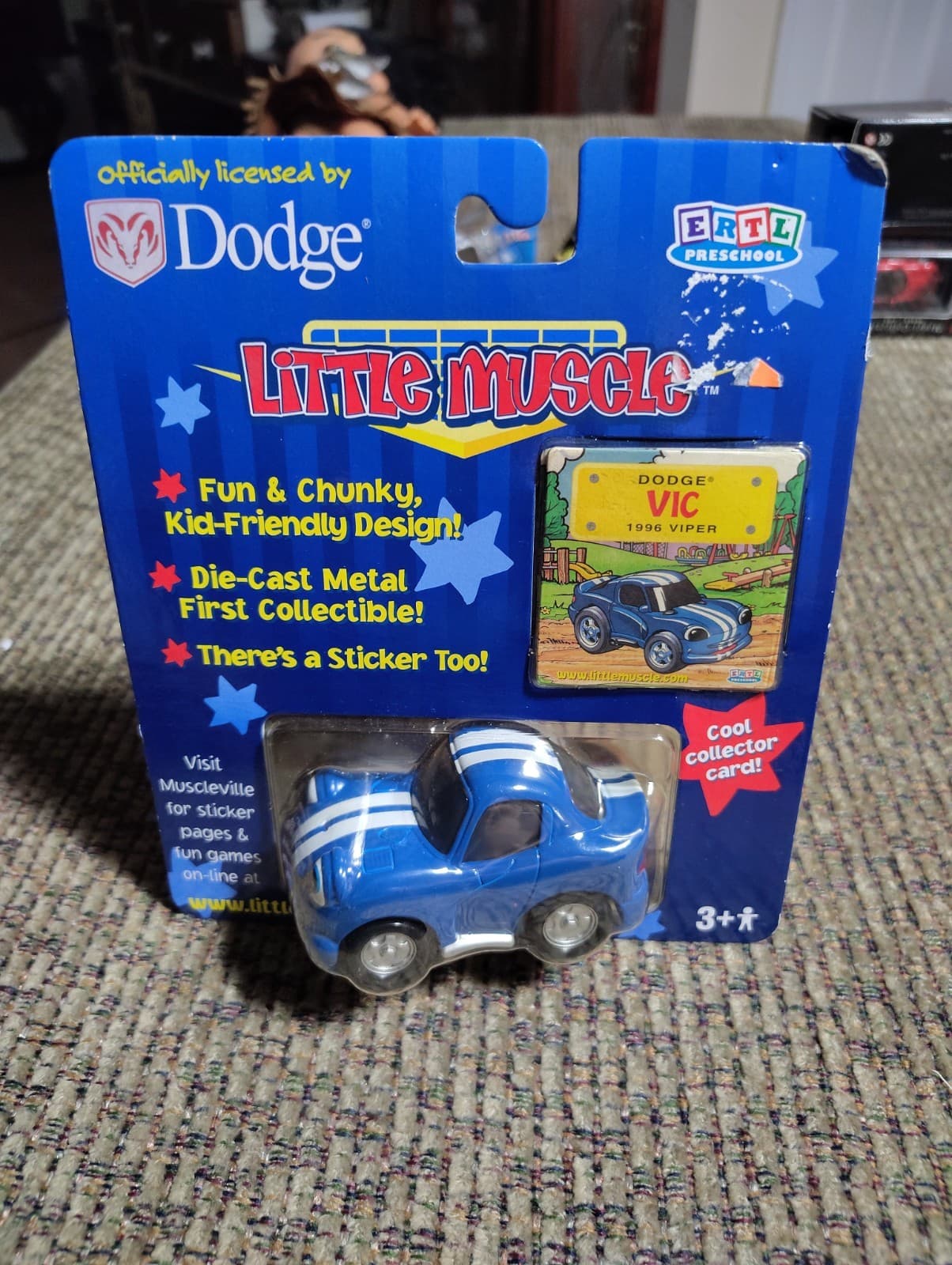 1996 Viper Little Muscle Die-cast Metal Dodge VIC American Muscle