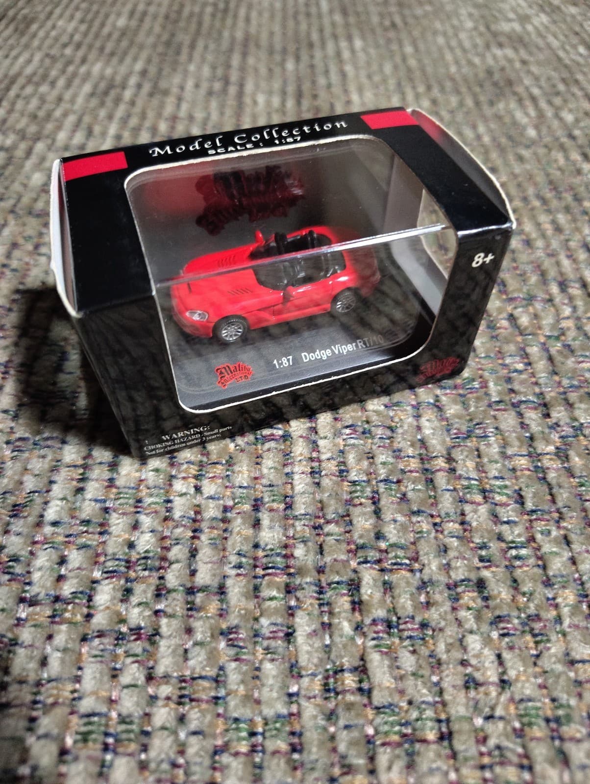 1/87 Scale Malibu International 2003 Dodge Viper RT/10 Red Diecast 4 Colors - Thumbnail 2
