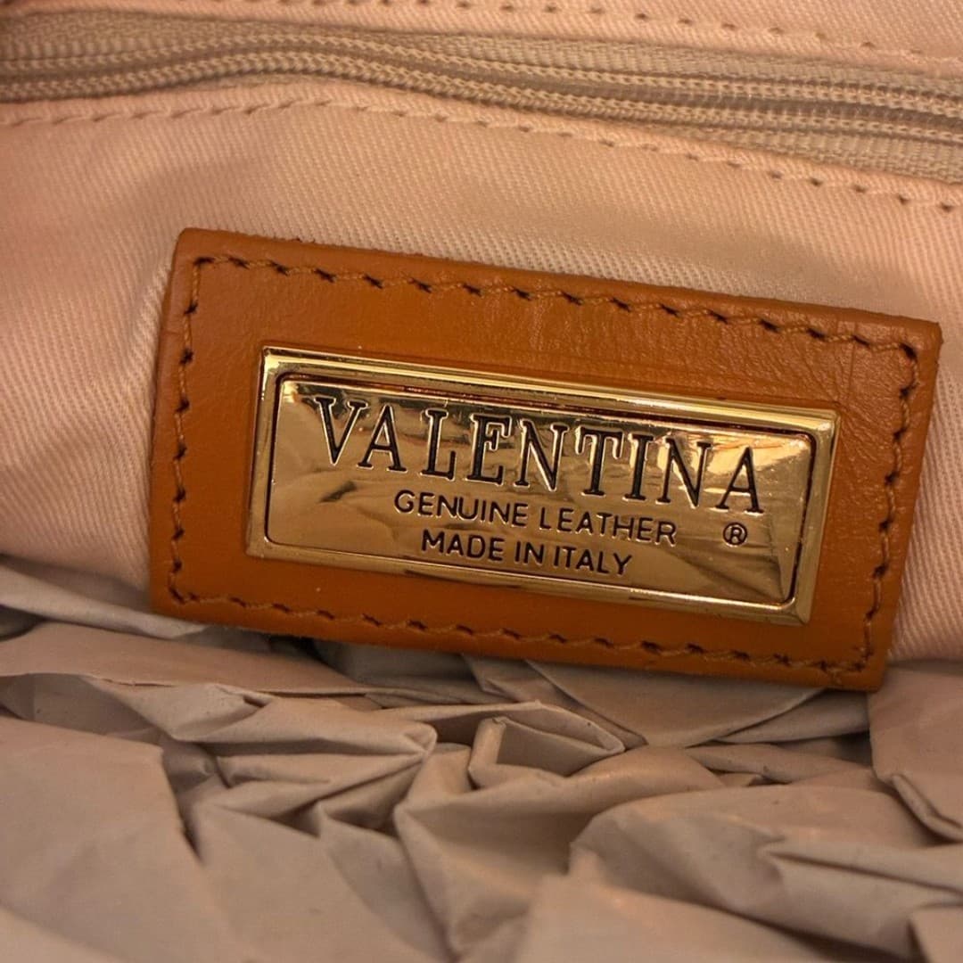 Valentina Genuine Italian Leather Crossbody Backpack— NWT - Thumbnail 6