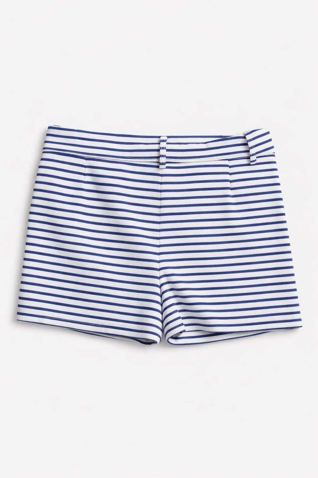 NWT Liz Claiborne Blue & White Striped Shorts Size 16 Petite Nautical Summer - Thumbnail 2