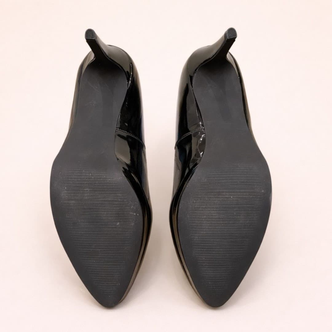 Metaphor Black Patent Leather Platform Pumps – Size 9.5M - Thumbnail 4