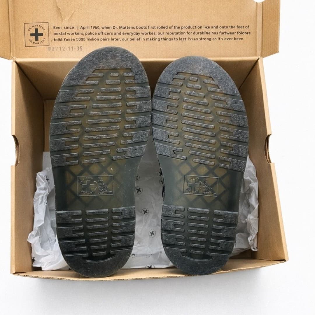 Dr. Martens Clarissa II Vegan Sandals Black Platform | Women’s US 7 | NIB - Thumbnail 2