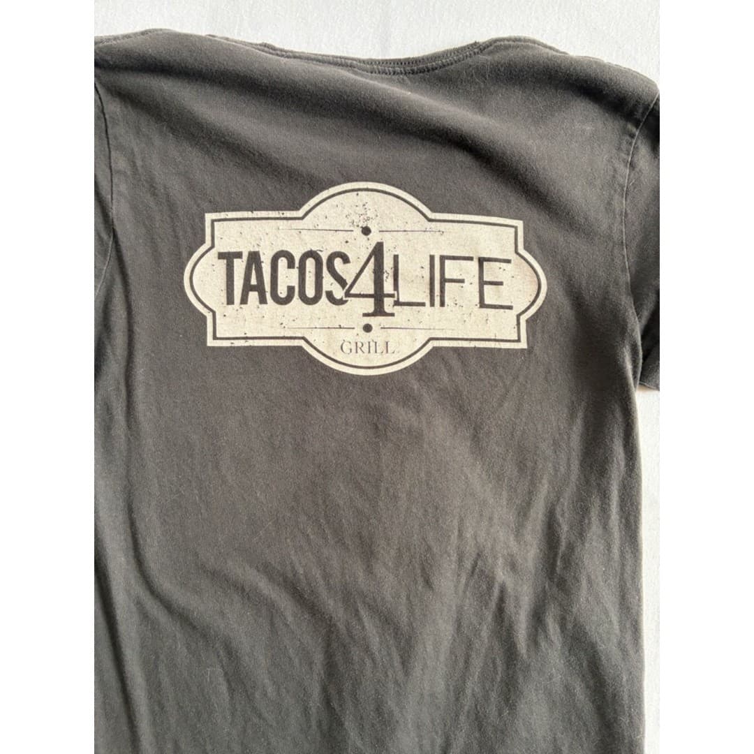 Bella + Canvas XS “Tacos Are Calling” Graphic Tee | Tacos 4 Life Grill | Funny - Thumbnail 2