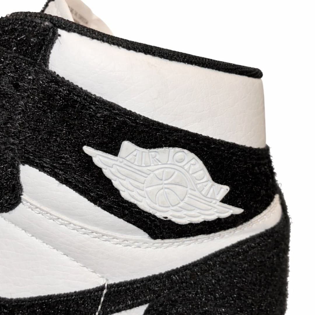 Air Jordan 1 Mid Black White CK1229-001 Men’s 8.5 Clean Classic Colorway - Thumbnail 5