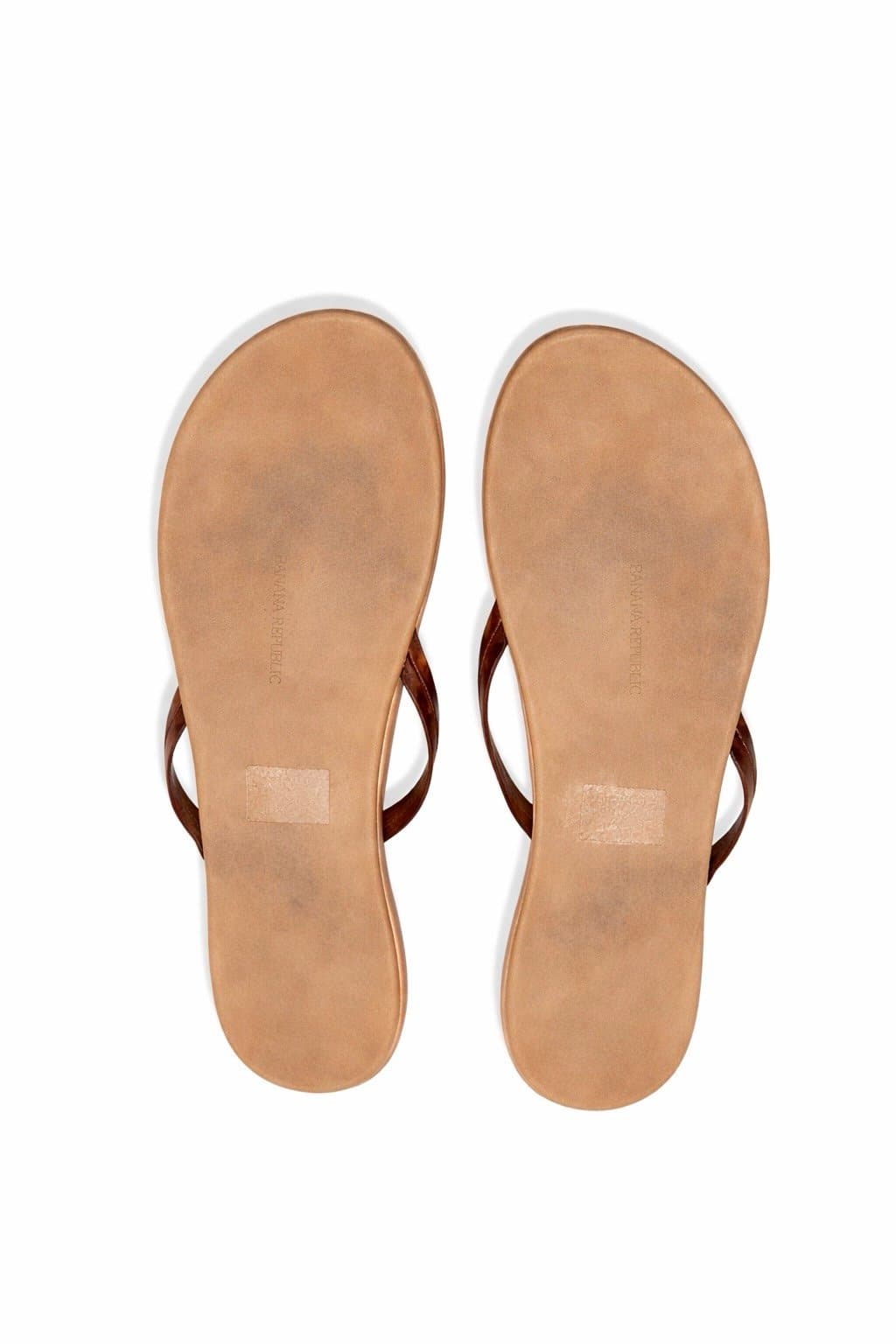Banana Republic Tortoiseshell Thong Sandals Women’s Size 10 Neutral Brown - Thumbnail 2