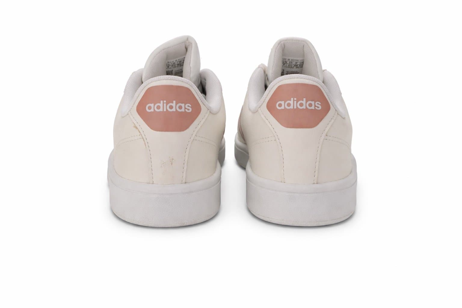 Adidas Cloudfoam Advantage Sneakers Women’s Size 9 White Pink Stripes DA9524 - Thumbnail 3