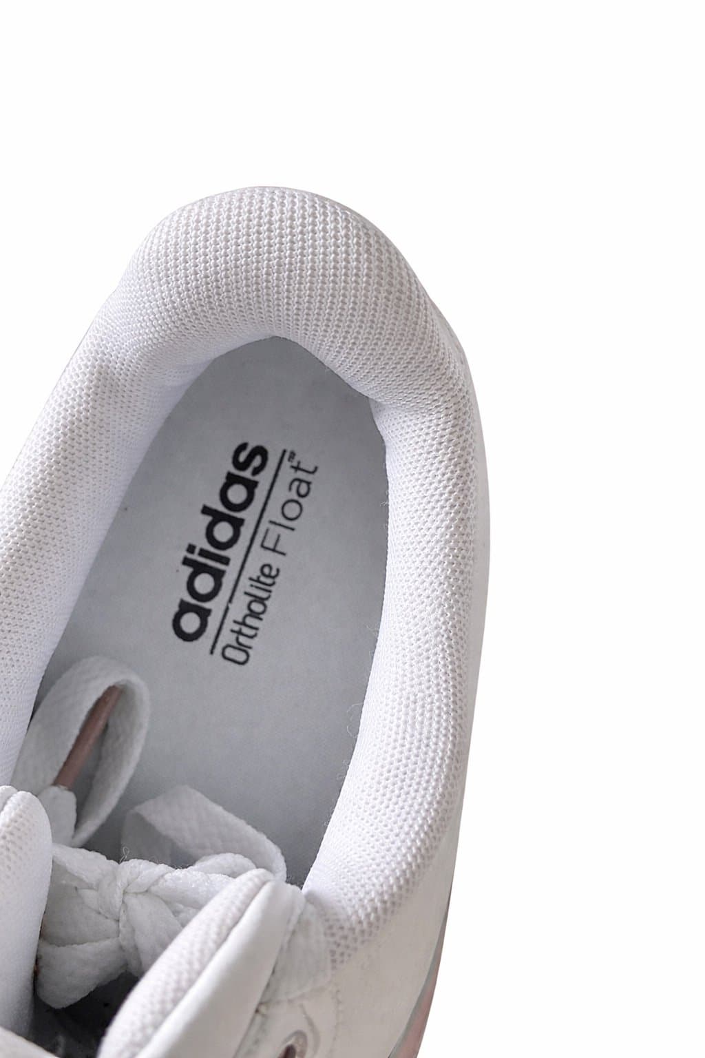 Adidas Cloudfoam Advantage Sneakers Women’s Size 9 White Pink Stripes DA9524 - Thumbnail 5