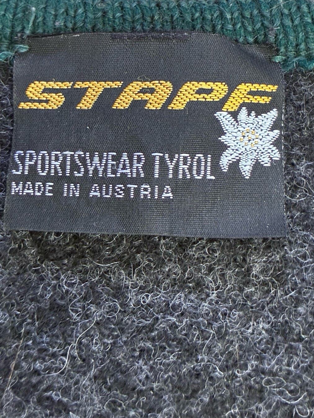 Stapf Austrian Wool Tyrolean Vest – Alpine Deer Lodge – Men’s Large EU 50 - Thumbnail 5
