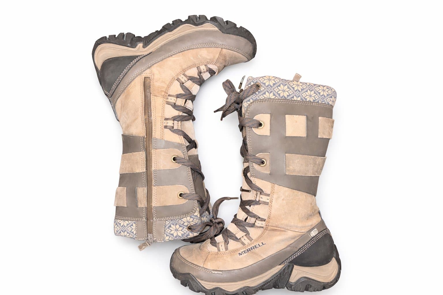 Merrell Women’s 5.5 Insulated Winter Boots | Waterproof | Side Zip Vibram Soles - Thumbnail 5