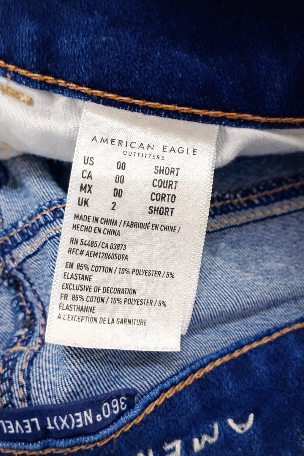 American Eagle Super Stretch Jegging Jeans – Women’s Size 00 Short – Dark Wash - Thumbnail 3