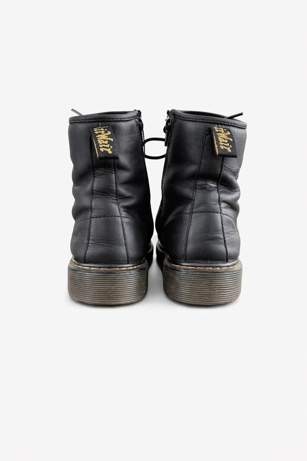 Dr. Martens 1460 Black Leather Boots – US Women’s 7 Lace-Up Combat Boots - Thumbnail 5