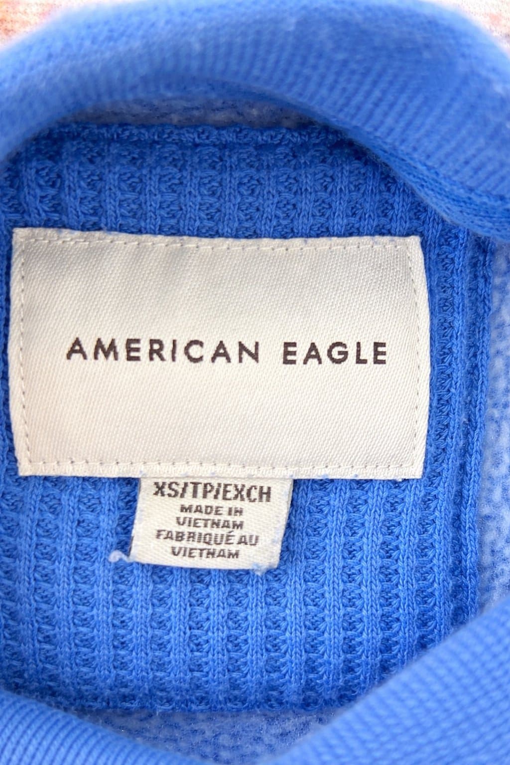 American Eagle Colorado Graphic Crewneck Sweatshirt – Blue – XS - Thumbnail 2