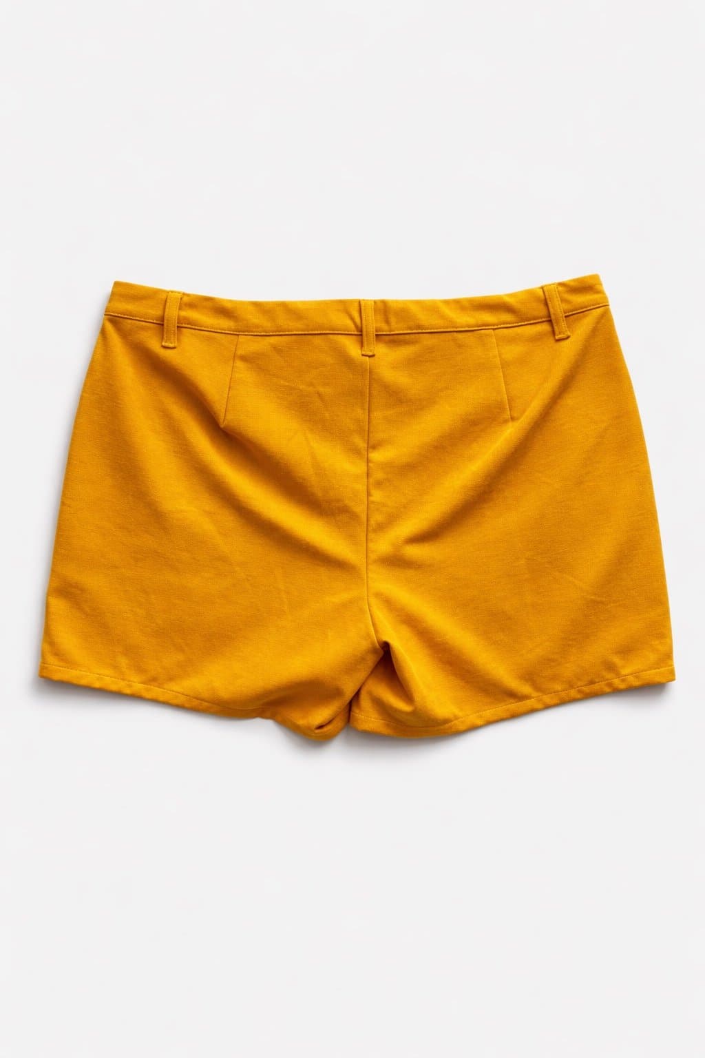 NWT Liz Claiborne Women’s Mustard Yellow Shorts Size 16 Stretch Summer Shorts - Thumbnail 2