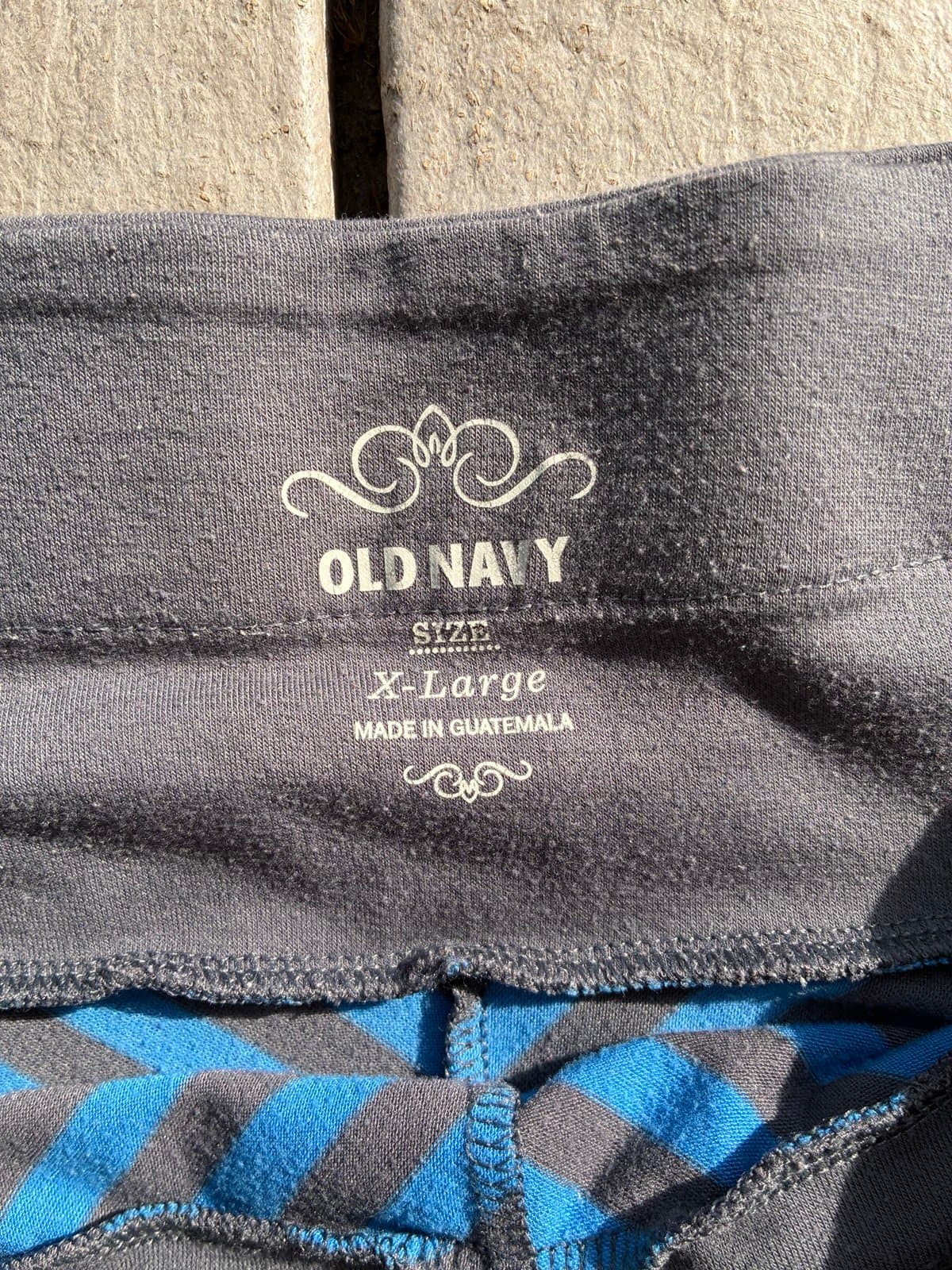 Old Navy XL Skater Skirt Lot of 2 Striped Stretch A-Line Flare Casual Bundle - Thumbnail 4