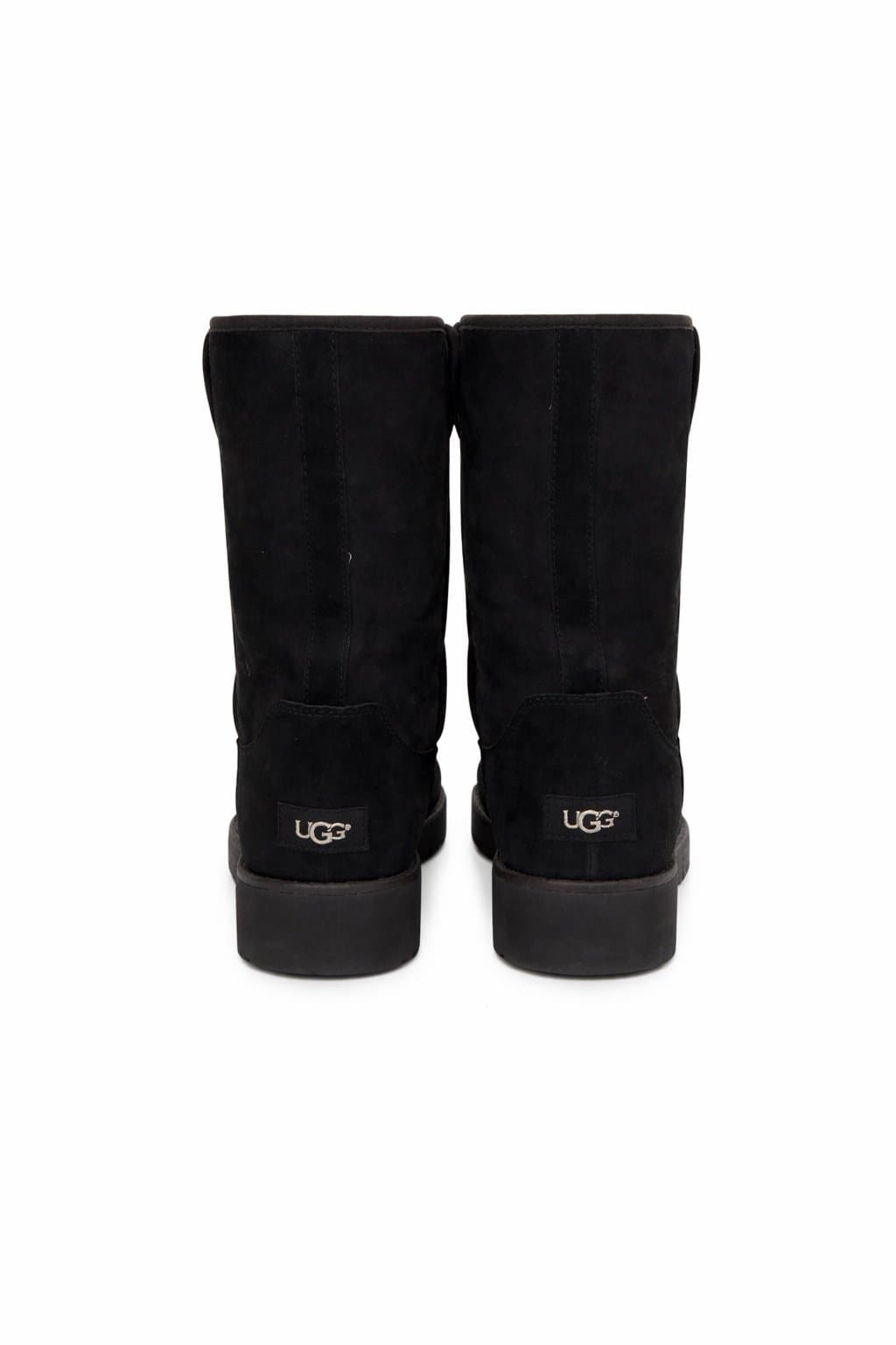 UGG Classic Black Boots Women’s Size 10 Suede Sheepskin - Thumbnail 3
