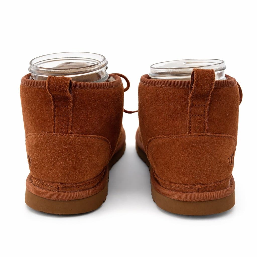 UGG Neumel Chukka Boots Men’s Size 11 Chestnut Suede Shearling Lined Casual - Thumbnail 4