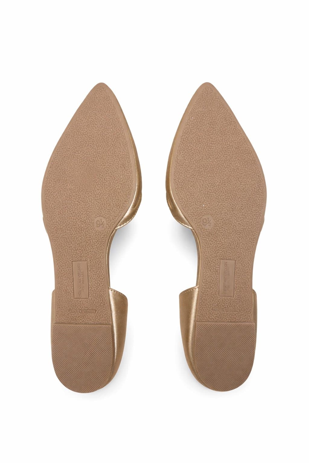 Christian Siriano Gold Tassel D’Orsay Flats – Size 9.5 – NWT - Thumbnail 2
